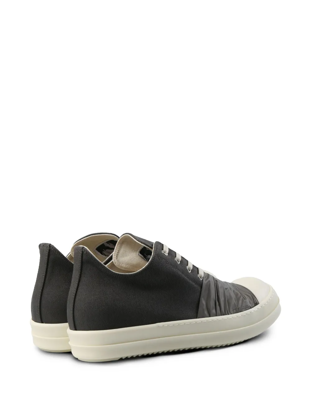 Rick Owens DRKSHDW draped-detail sneakers Black