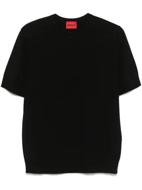HUGO fine-knit T-shirt