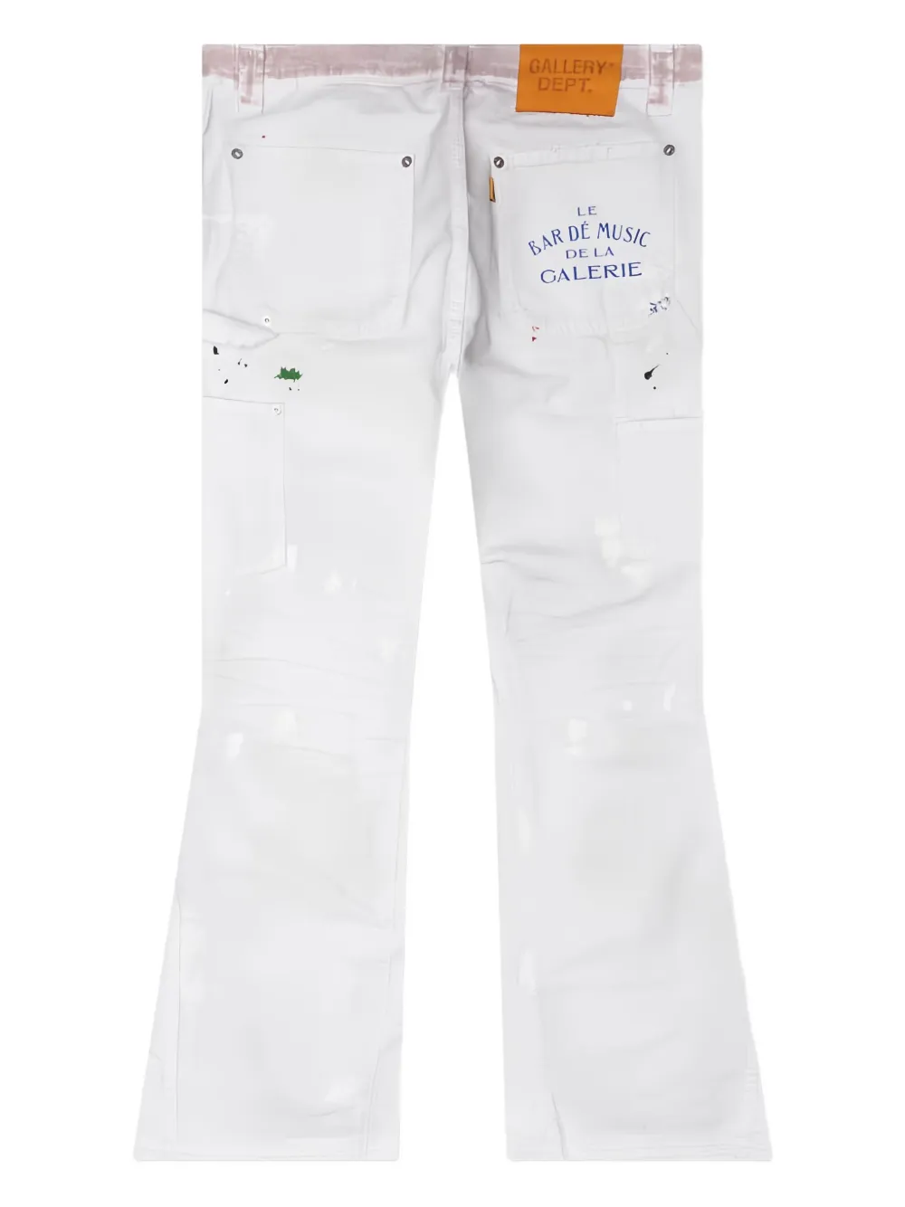 GALLERY DEPT. Jeans met verfspatten Grijs