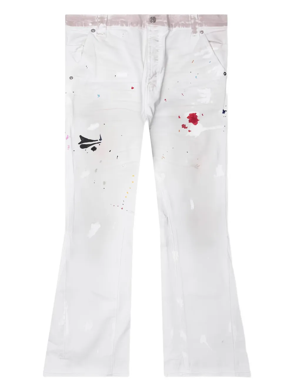 GALLERY DEPT. Jeans met verfspatten Grijs