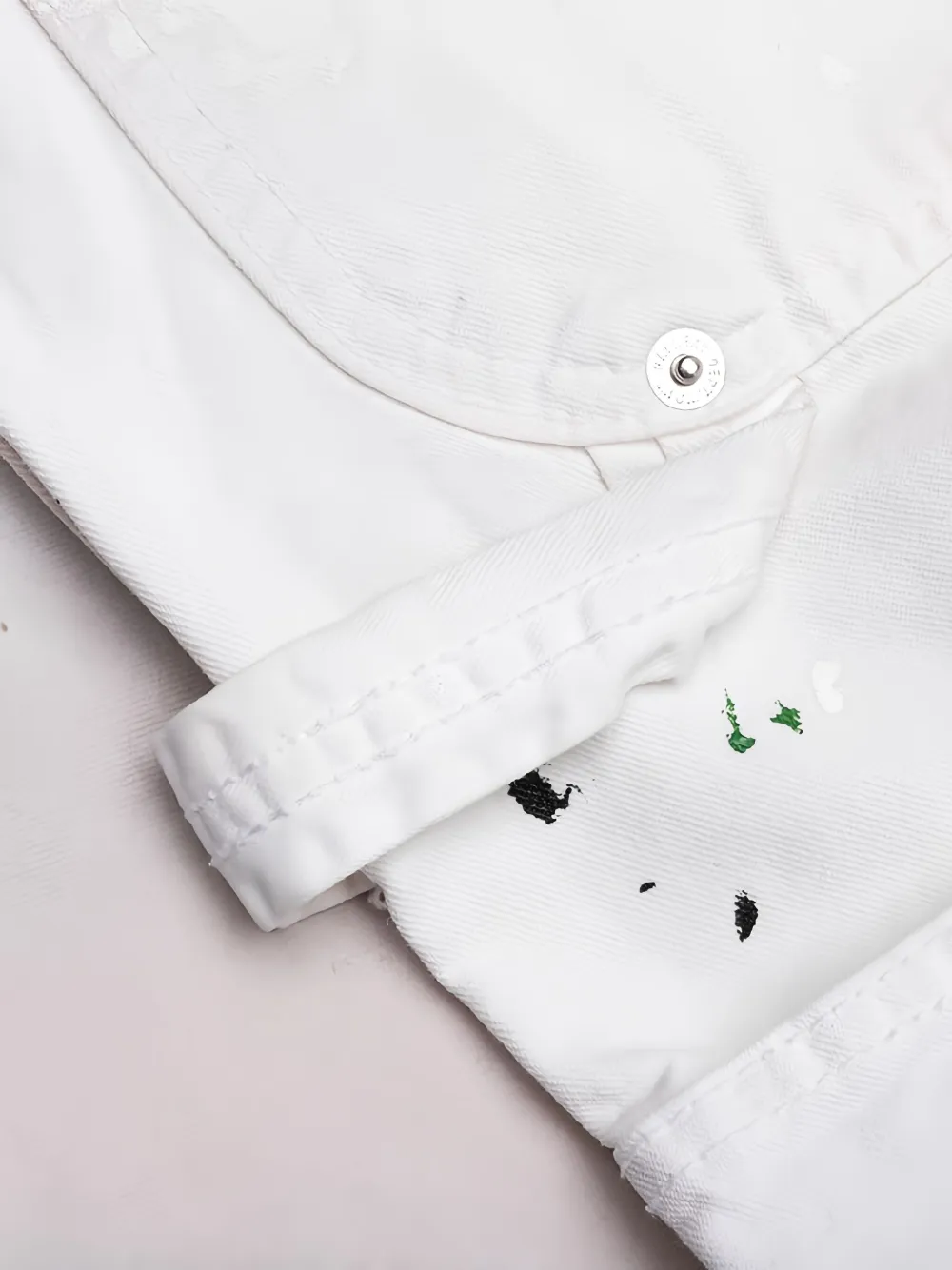 GALLERY DEPT. Jeans met verfspatten Grijs