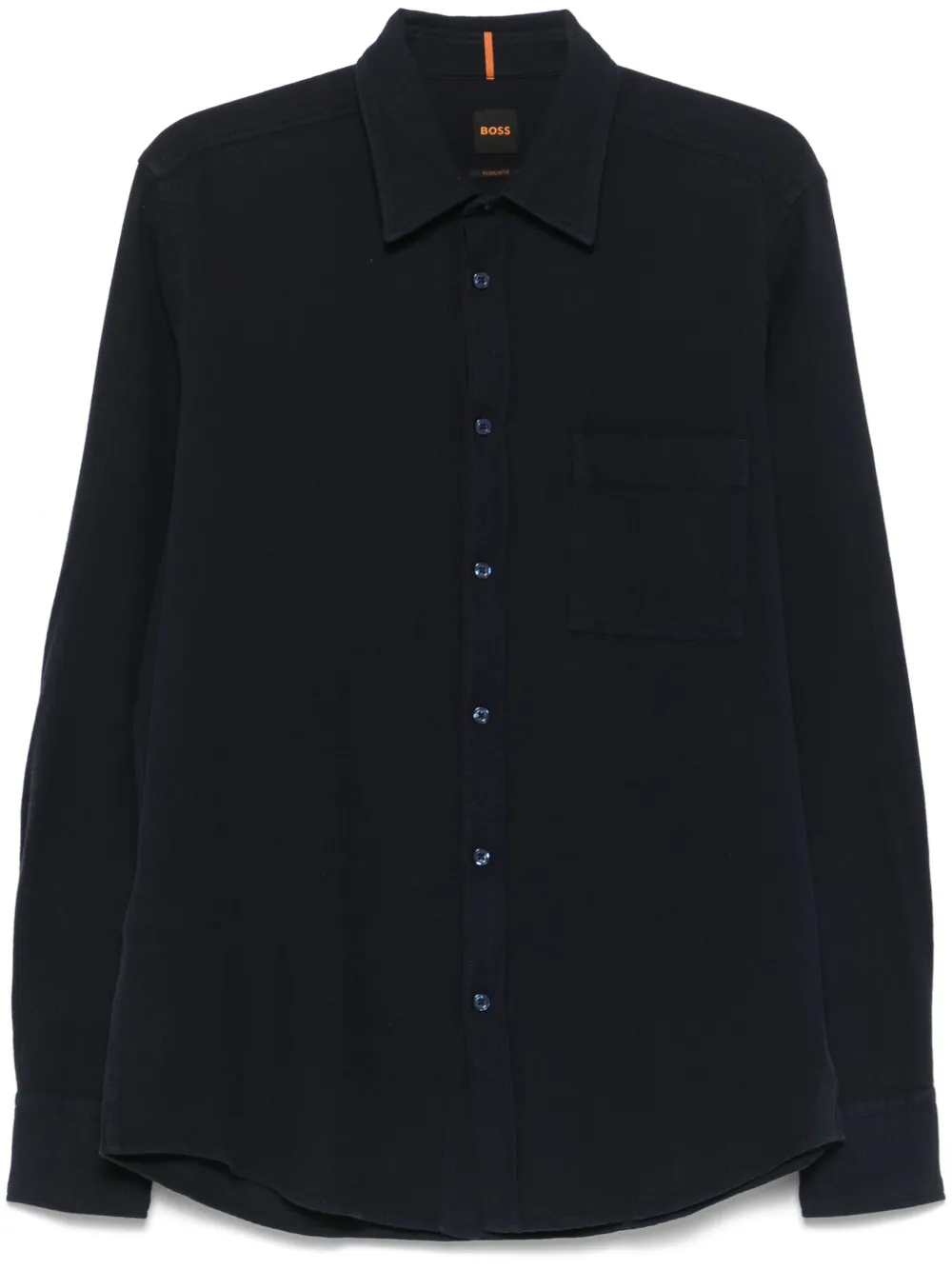BOSS camisa de algodón | azul | Image 1