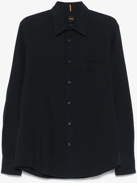 BOSS camisa de algodón