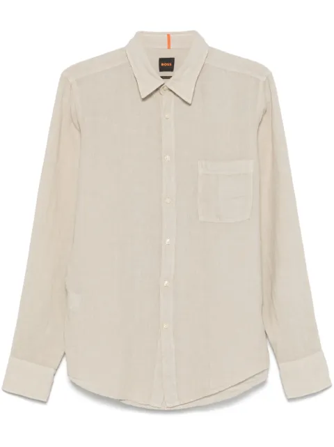 BOSS linen shirt