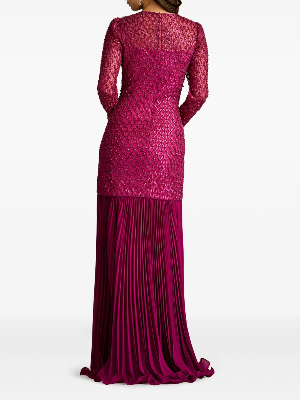 Tadashi Shoji Halim jurk Roze