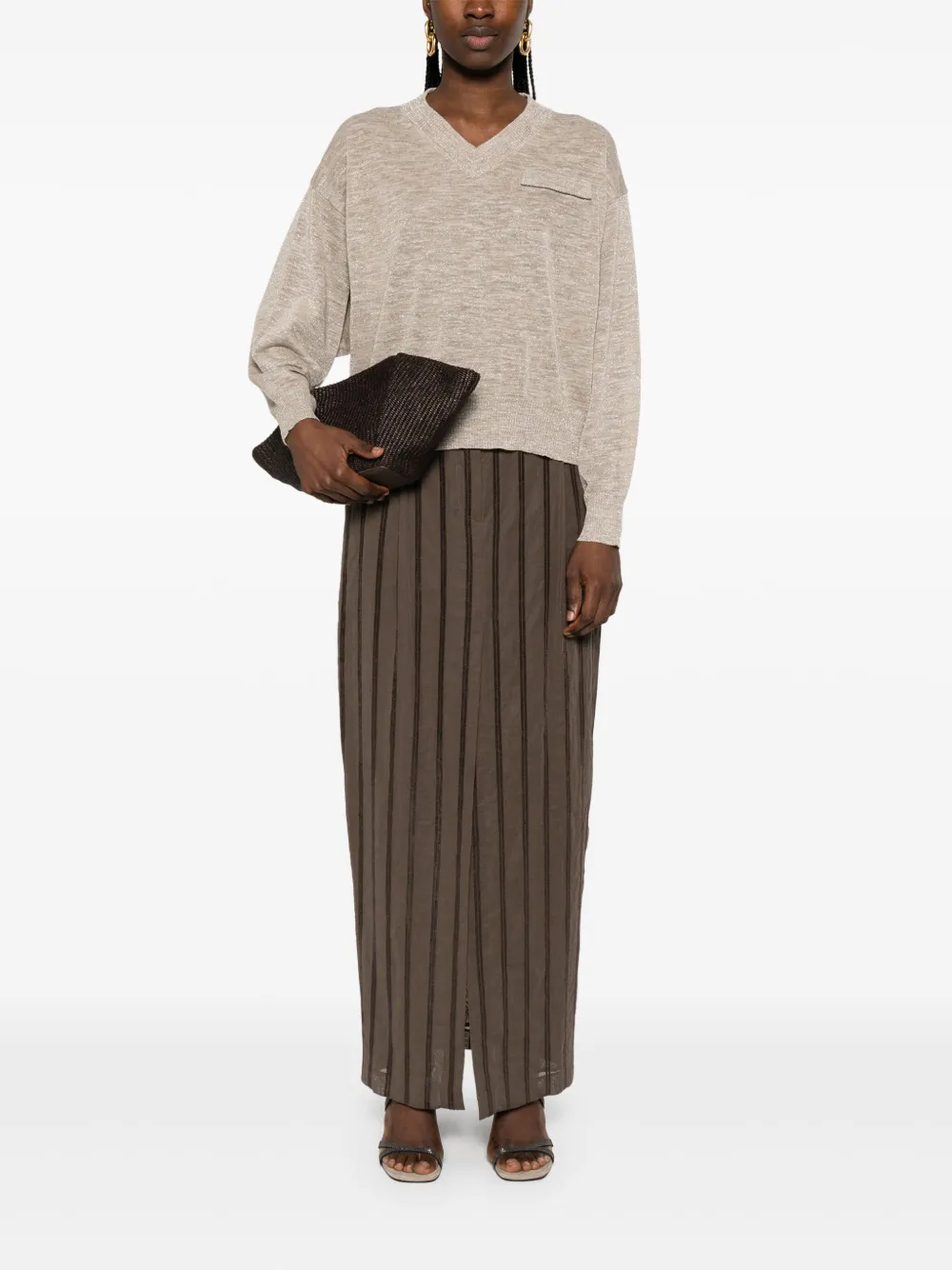 Brunello Cucinelli fine-knit T-shirt | T-Shirts & Jersey Shirts | Image 2