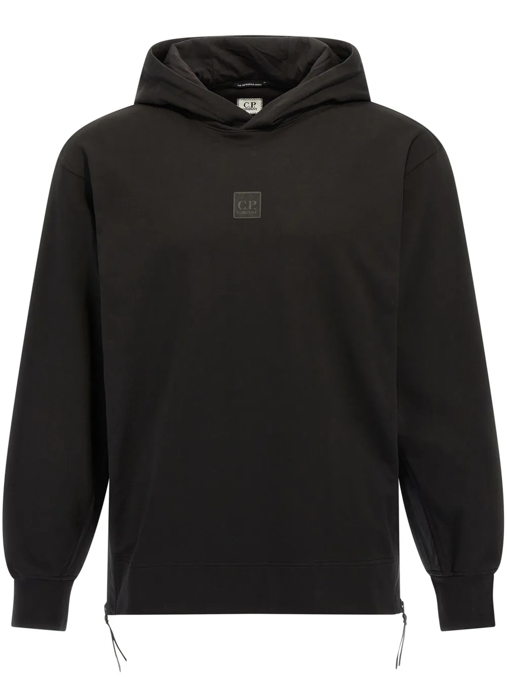 C.p. Company Black The Metropolis Series Hoodie In Black