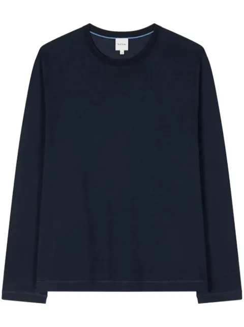 Paul Smith organic-cotton knitted top