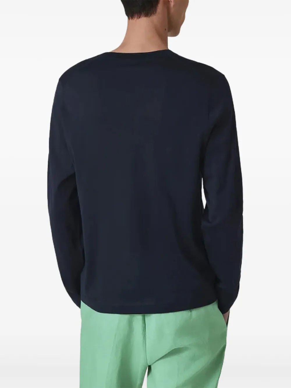 Paul Smith Gebreide top van biologisch katoen Blauw