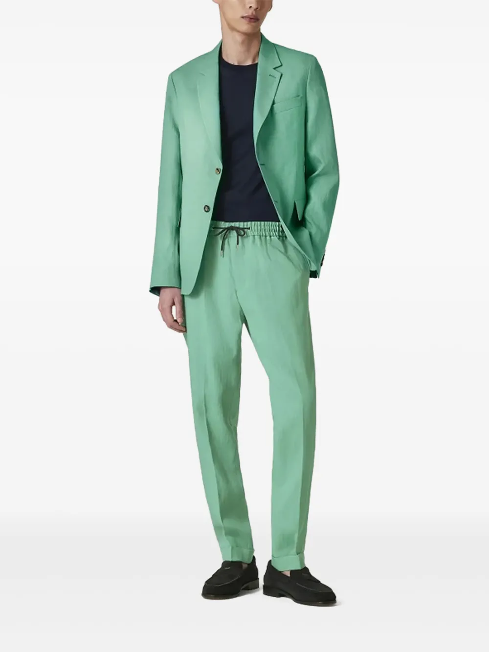 Paul Smith Gebreide top van biologisch katoen - Blauw
