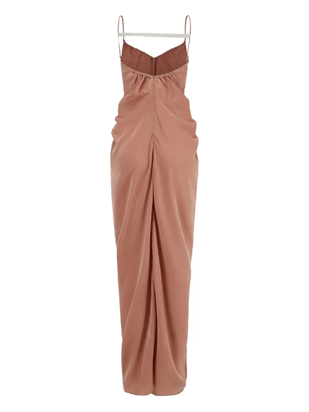 OUDE WAAG draped maxi dress - Roze