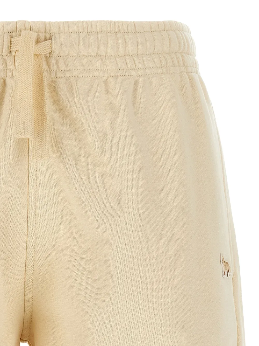 Shop Maison Kitsuné Baby Fox Shorts In Neutrals