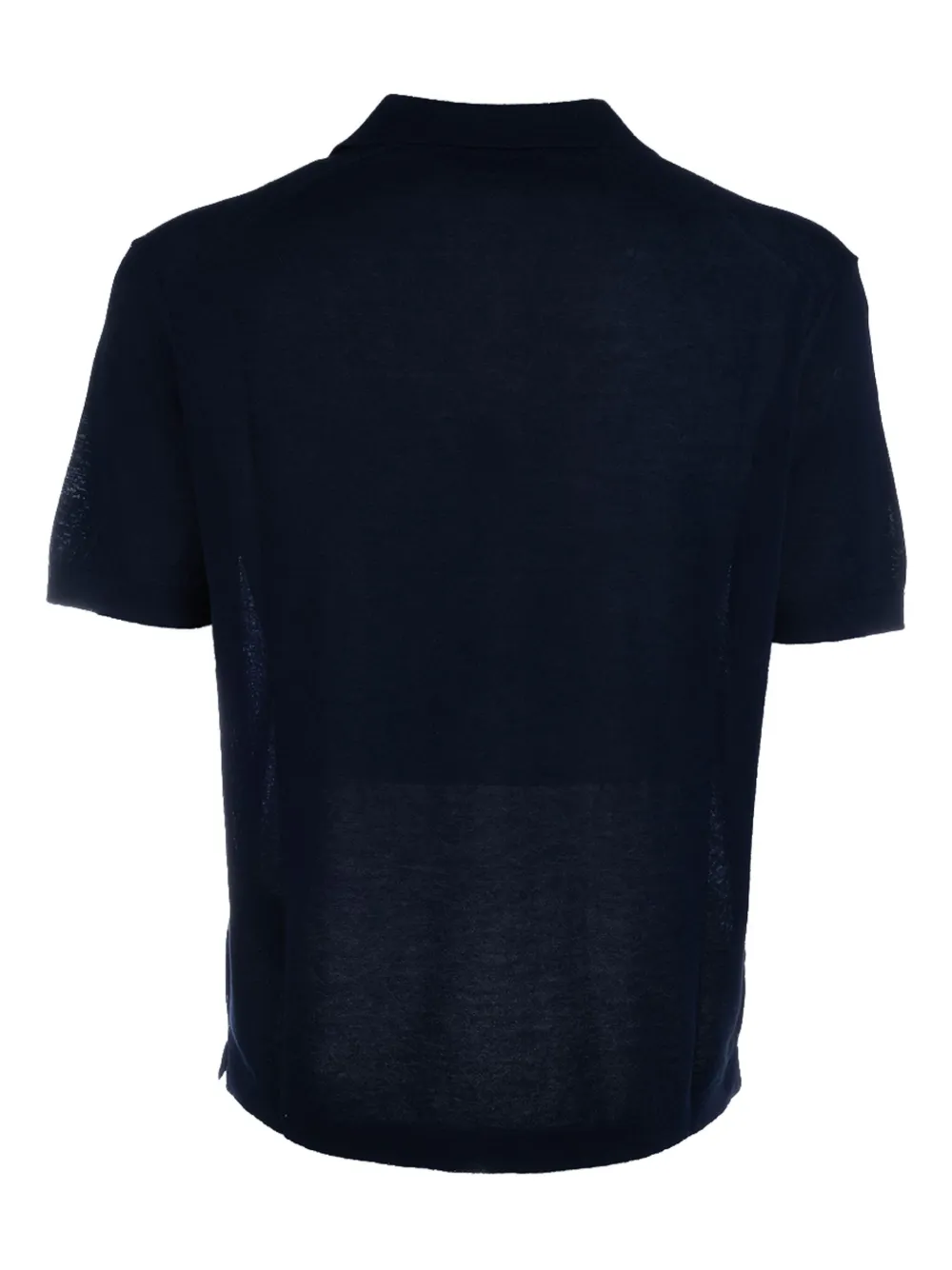 Cruna cotton polo shirt - Blauw