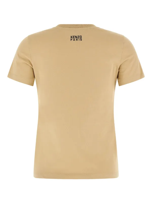 Kenzo Happy Tiger t-shirt | Neutrals | FARFETCH RO