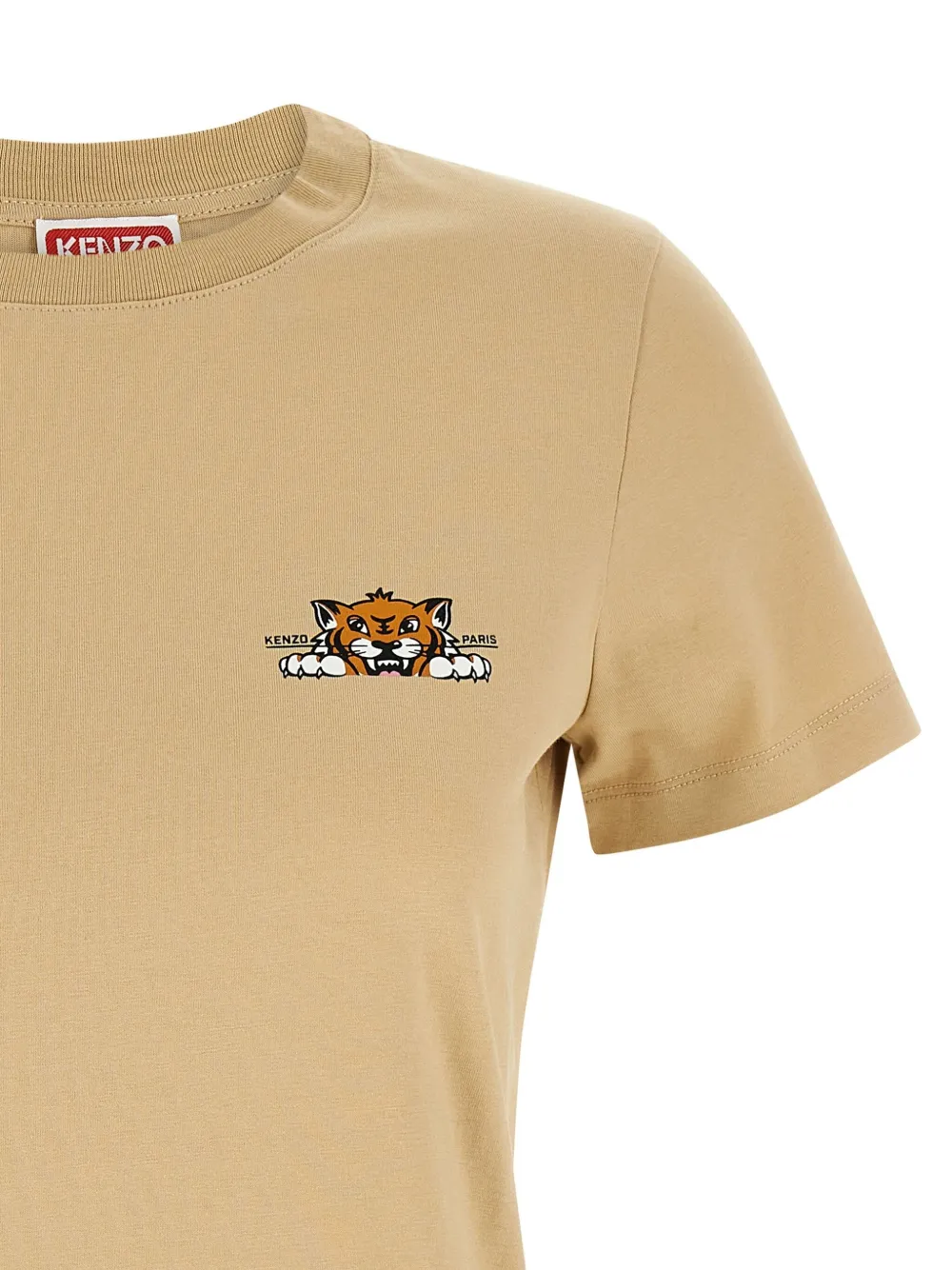 Kenzo Happy Tiger T-shirt Beige