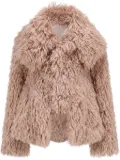 OUDE WAAG faux-fur jacket - Pink