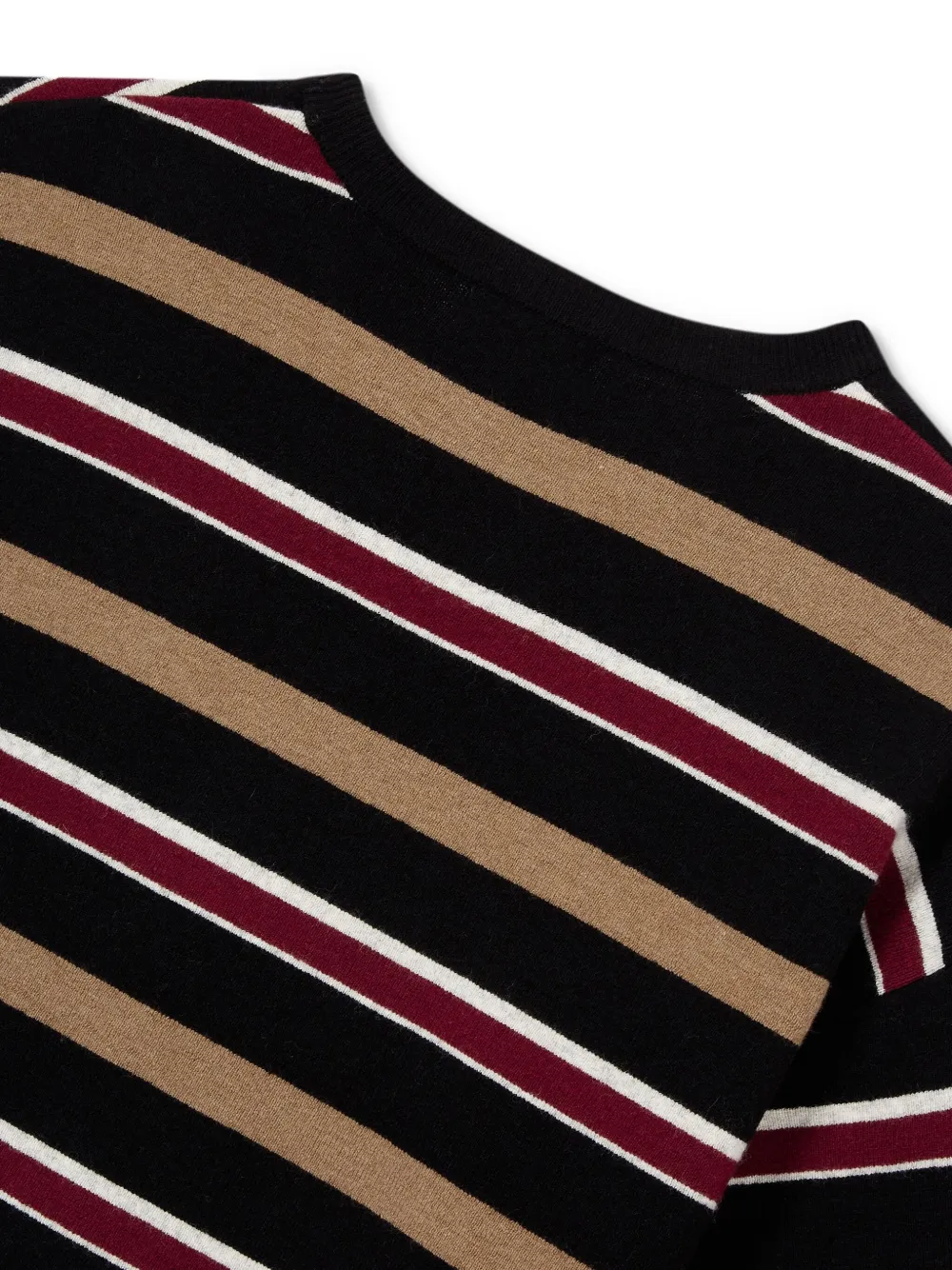 STUDIO TOMBOY Gestreept T-shirt Zwart