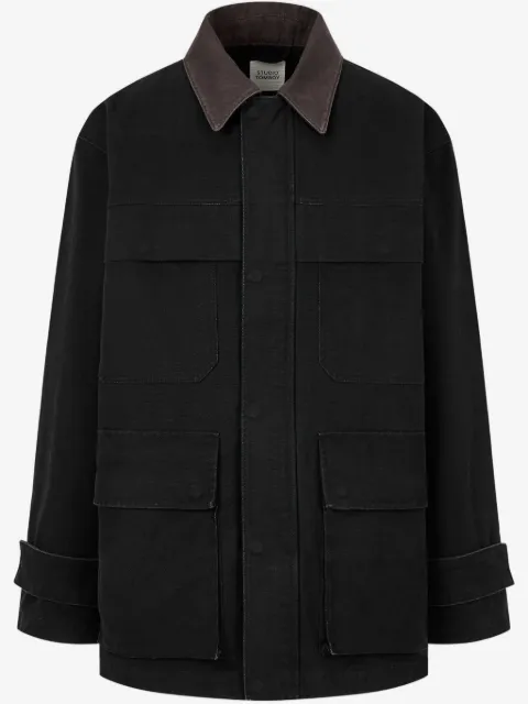 TOMBOY veste boutonnée à col contrastant