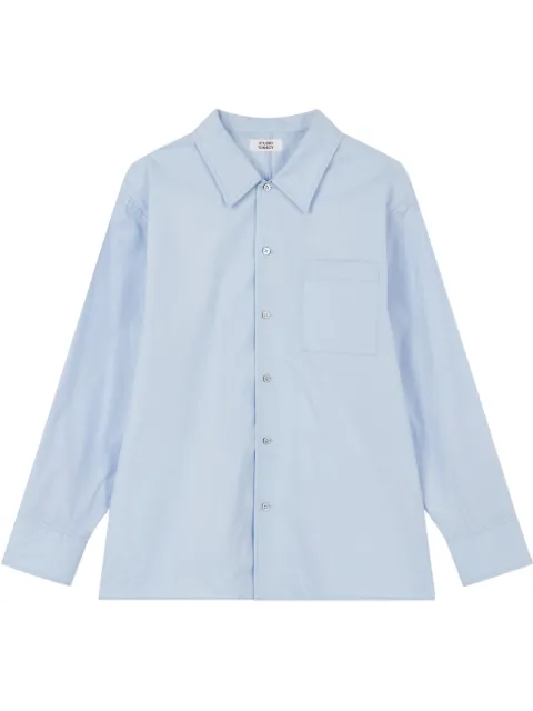 STUDIO TOMBOY camisa con bolsillo de parche