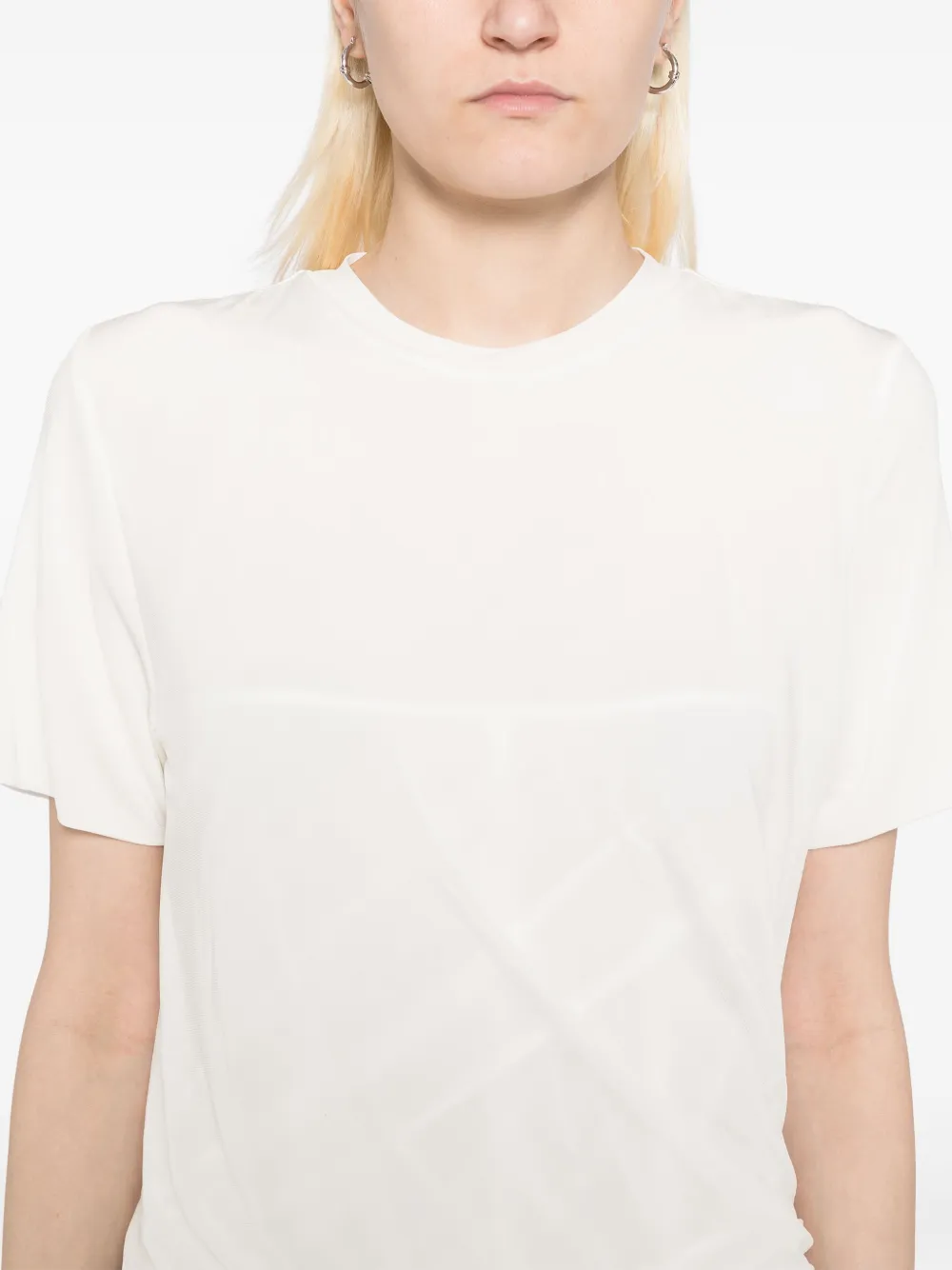 Christopher Esber Coiled T-shirt Wit