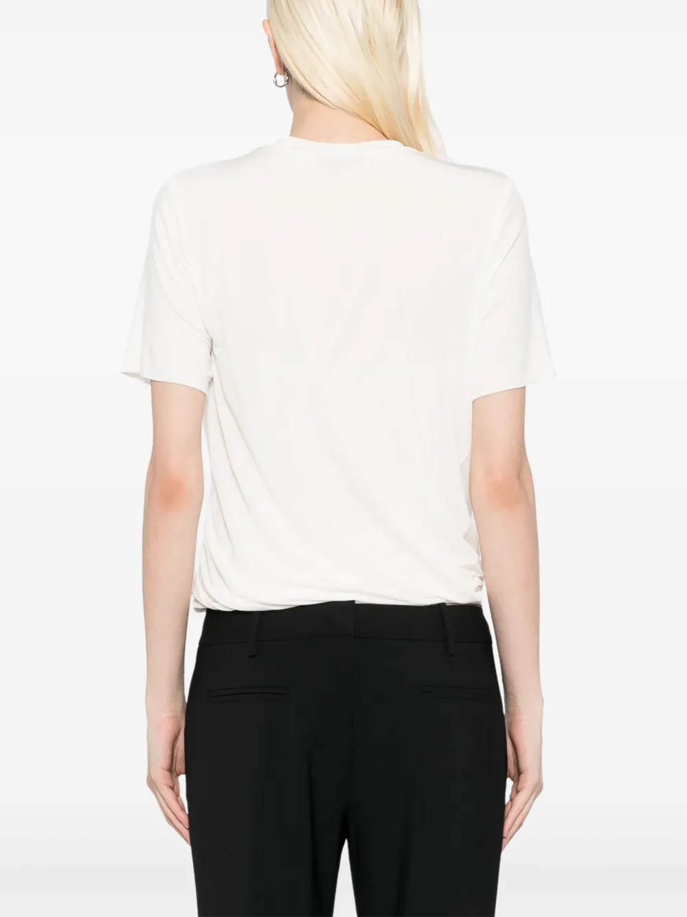 Christopher Esber Coiled T-shirt Wit