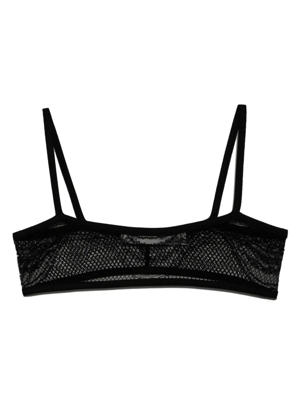 Christopher Esber Reggiseno bralette - Nero