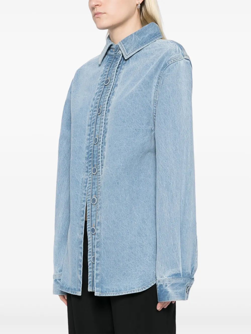 Christopher Esber Floating blouse Blauw