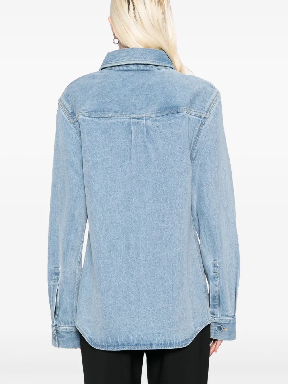 Christopher Esber Floating blouse Blauw