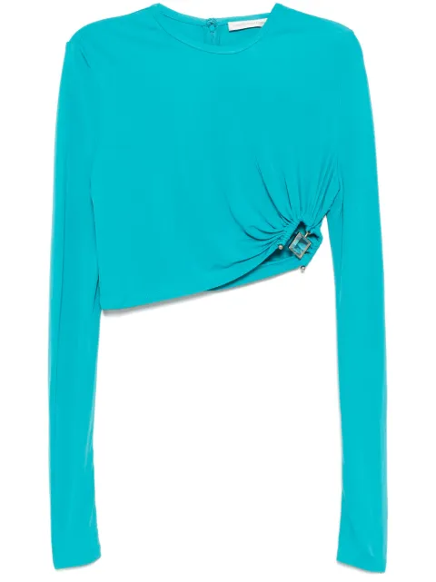 Christopher Esber Bezel quartz long-sleeved top