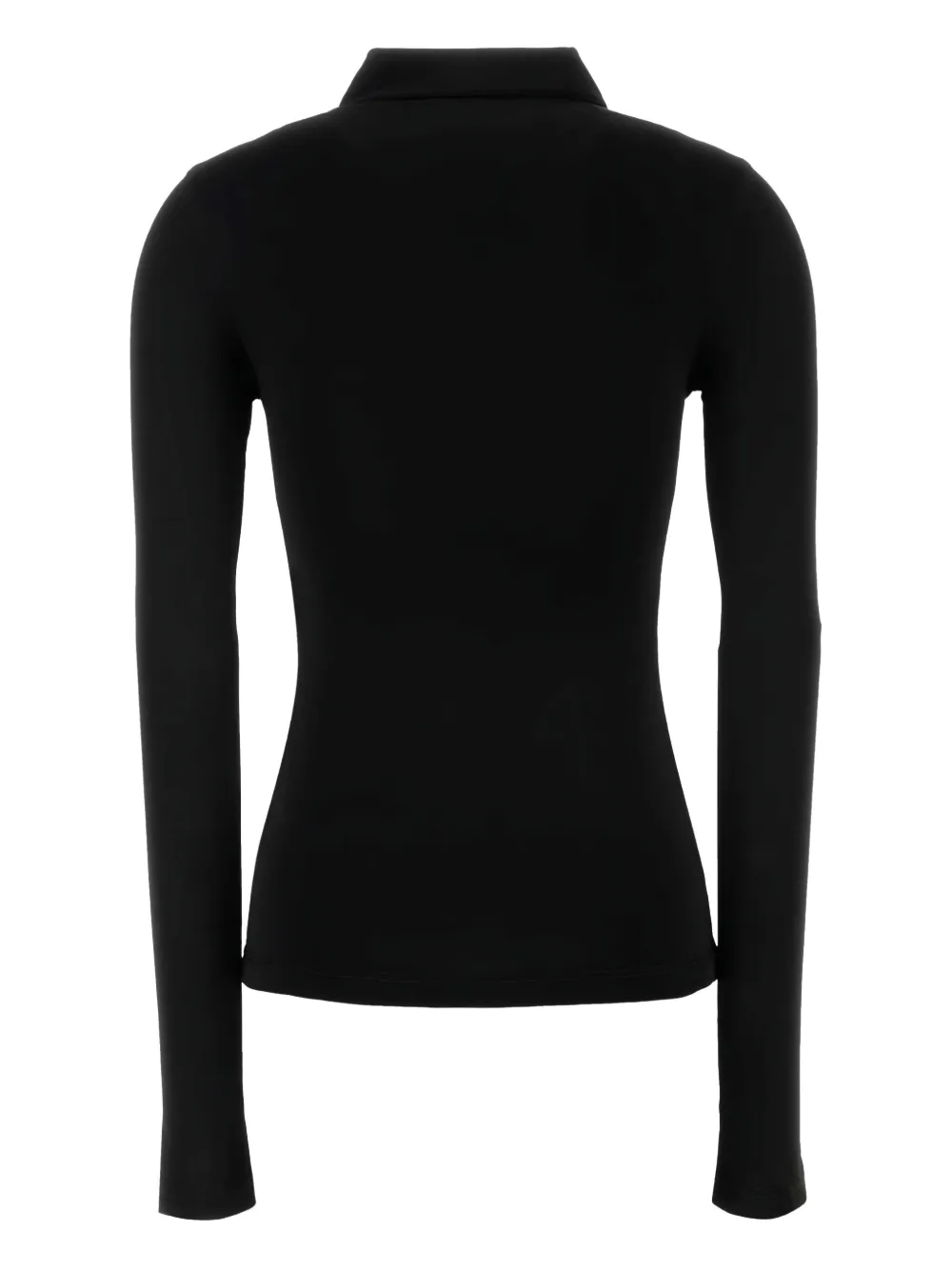 Balenciaga Getailleerde stretch blouse Zwart