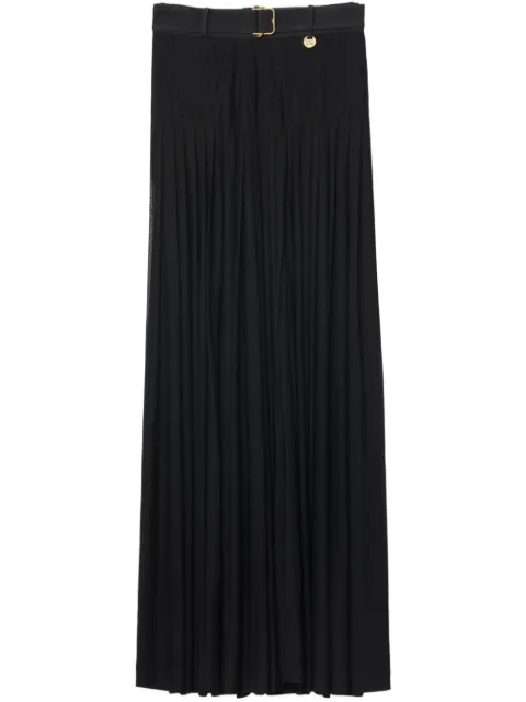Burberry pleated maxi skirt