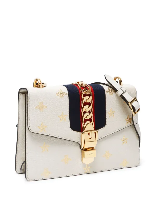 Gucci Pre-Owned 2010s シルヴィ ビースターショルダーバッグ Gucci Pre-Owned 2010s シルヴィ ビースターショルダーバッグ