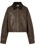 STUDIO TOMBOY faux-leather jacket - Brown