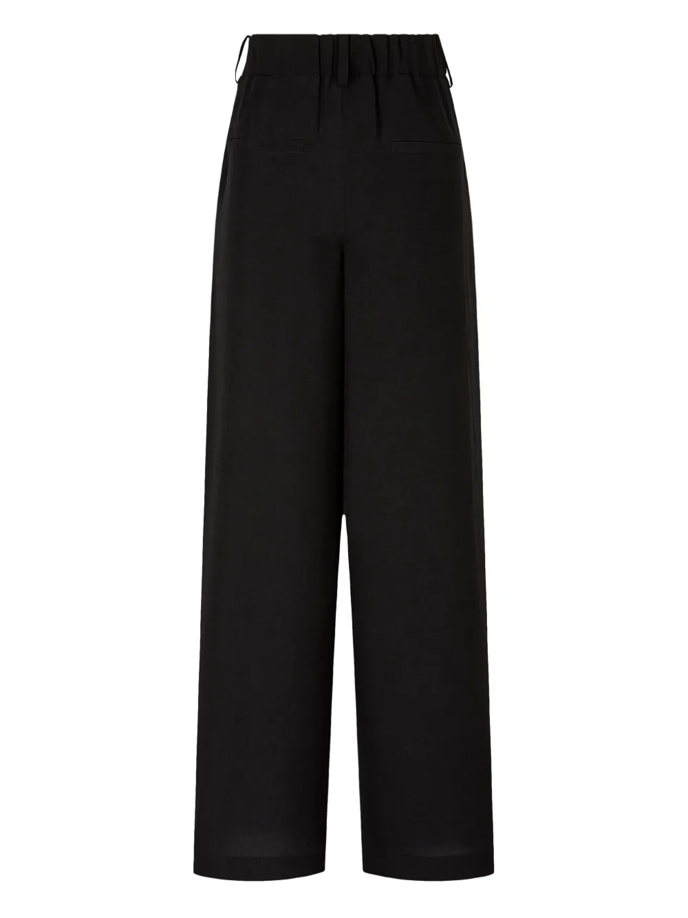 STUDIO TOMBOY pleat-detail trousers - Zwart