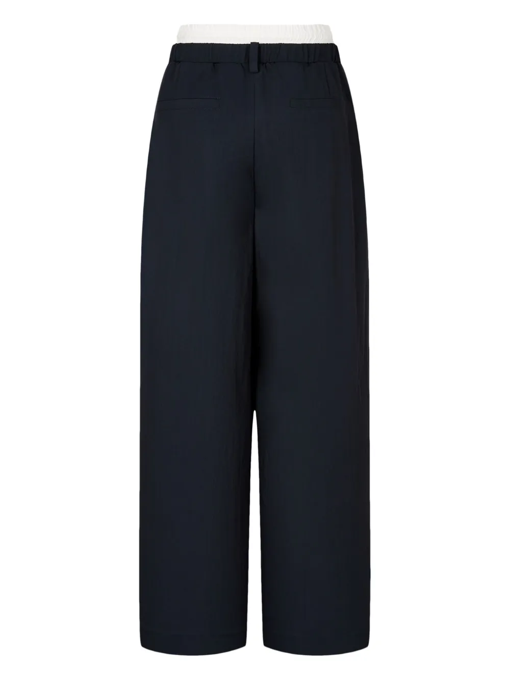 STUDIO TOMBOY pleat-detail trousers - Blauw