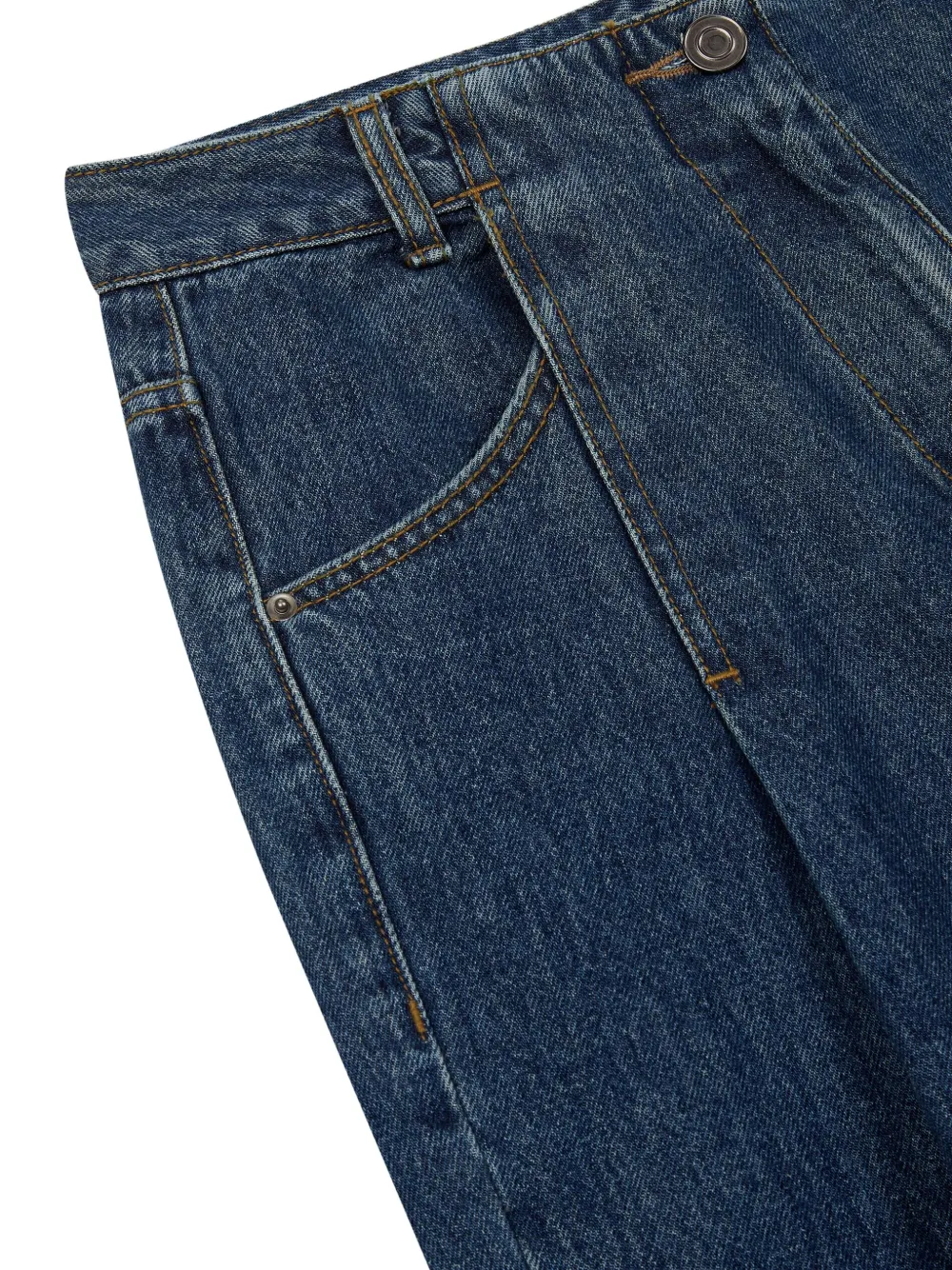 Studio Tomboy High-waisted Jeans In Blau