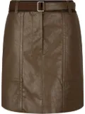 STUDIO TOMBOY belted skirt - Brown