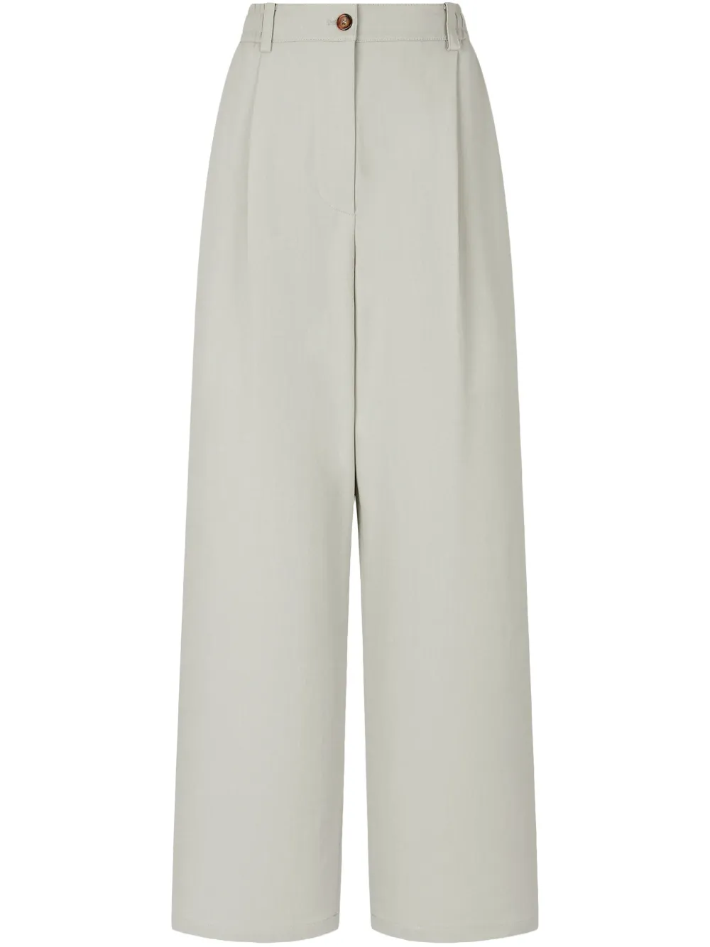 pleat-detail trousers