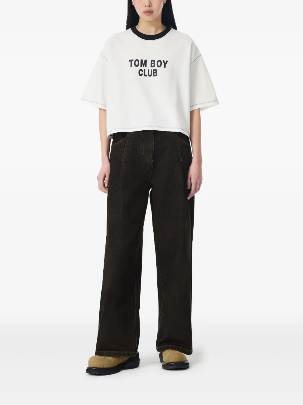 STUDIO TOMBOY High waist jeans - Grijs