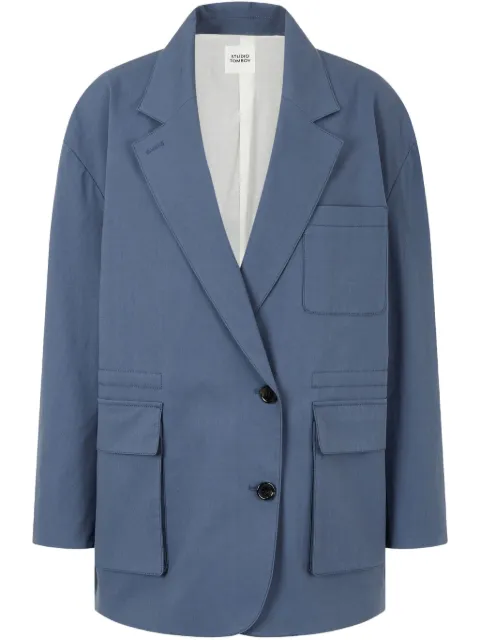 STUDIO TOMBOY cotton-blend blazer