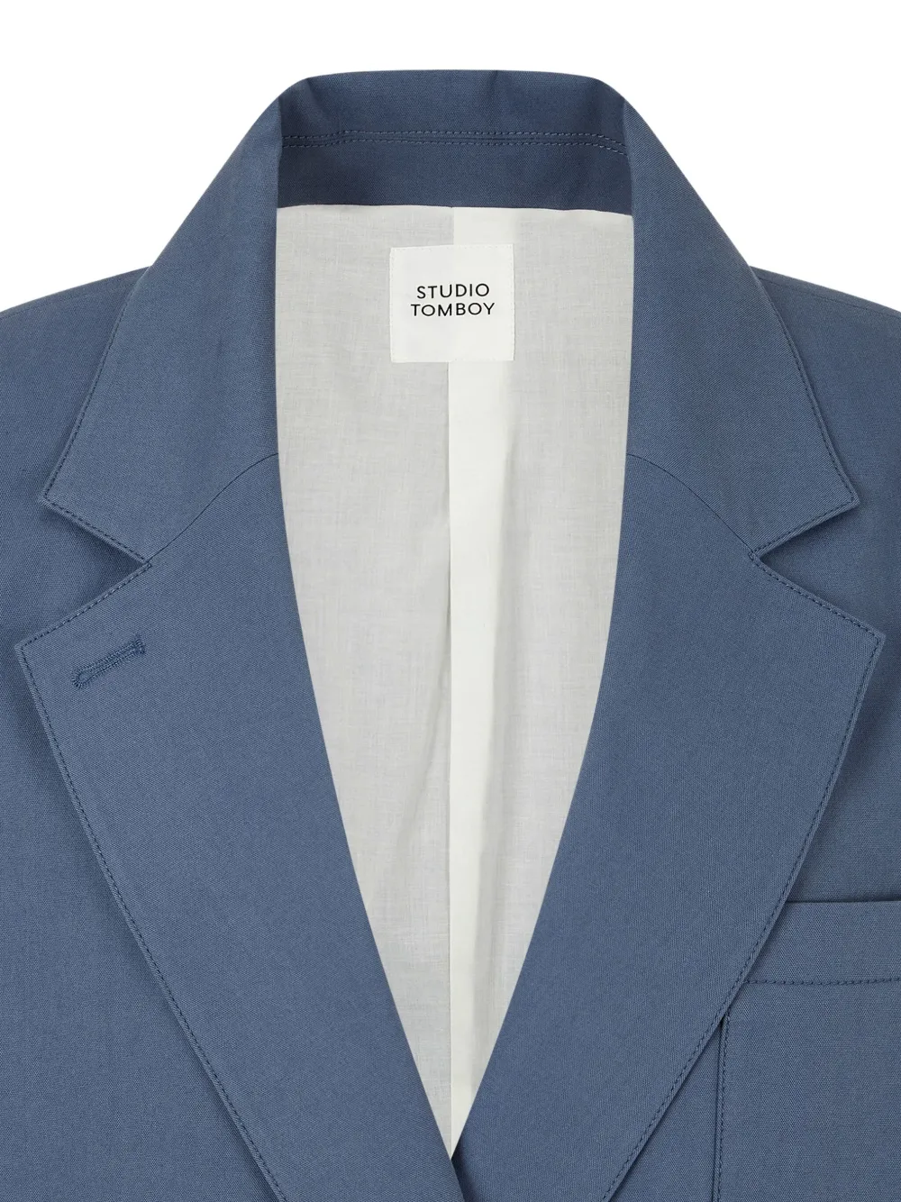 STUDIO TOMBOY Blazer in katoenblend Blauw