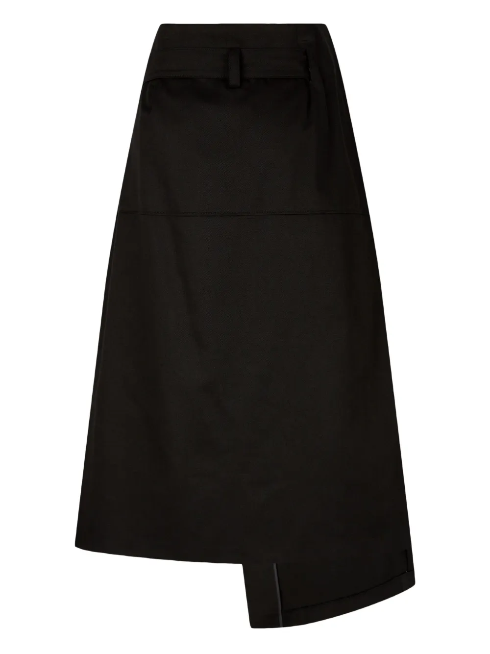 STUDIO TOMBOY Maxi-rok met ceintuur - Zwart