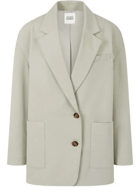 STUDIO TOMBOY single-breasted blazer