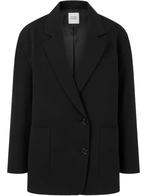 STUDIO TOMBOY cotton-blend blazer