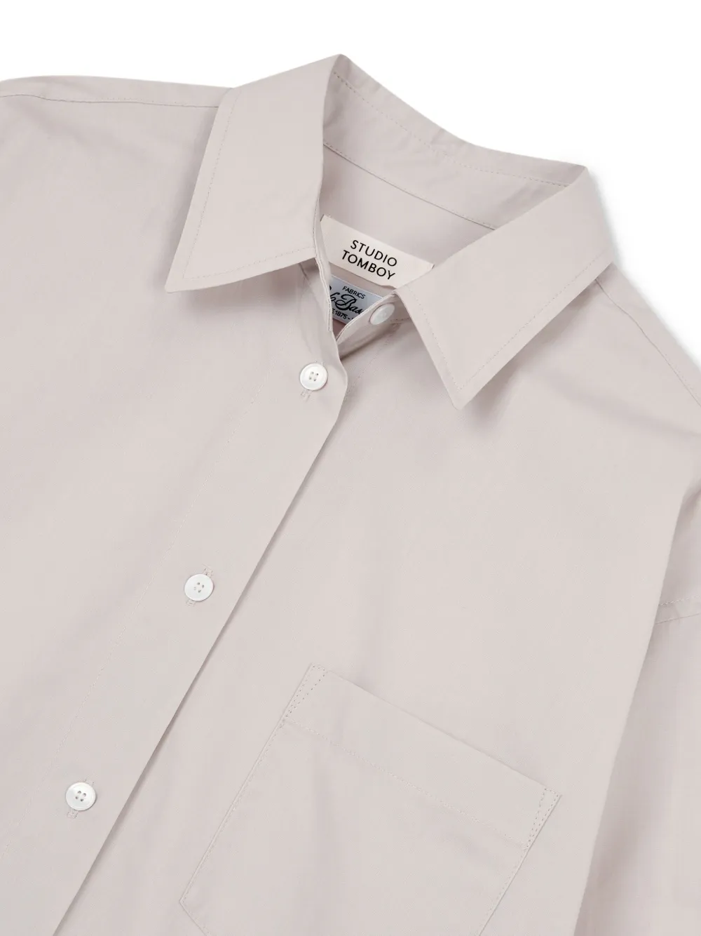 STUDIO TOMBOY Katoenen blouse Grijs