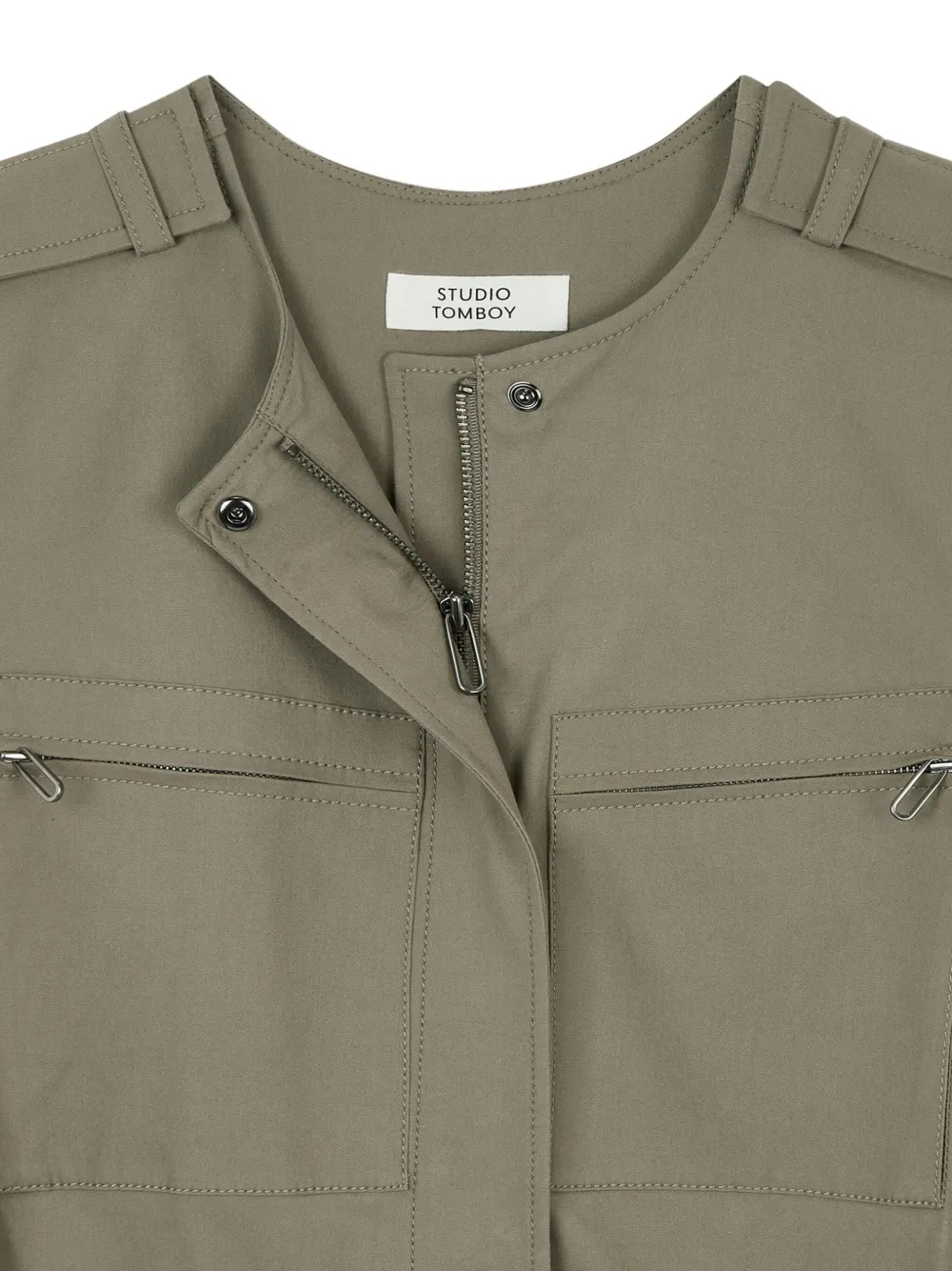 STUDIO TOMBOY LAYERED SLEEVELESS DRESS