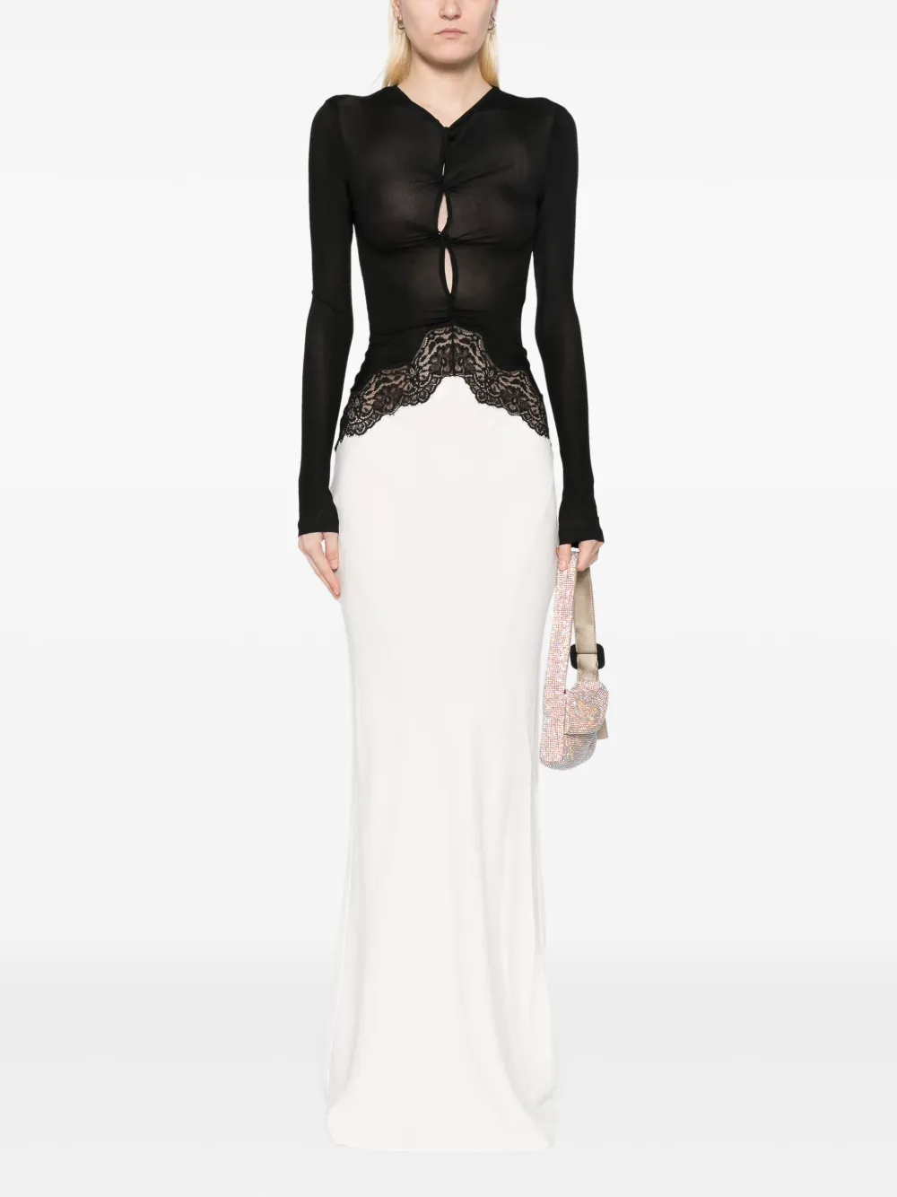 Christopher Esber open twist Verner lace dress | Day Dresses | Image 2