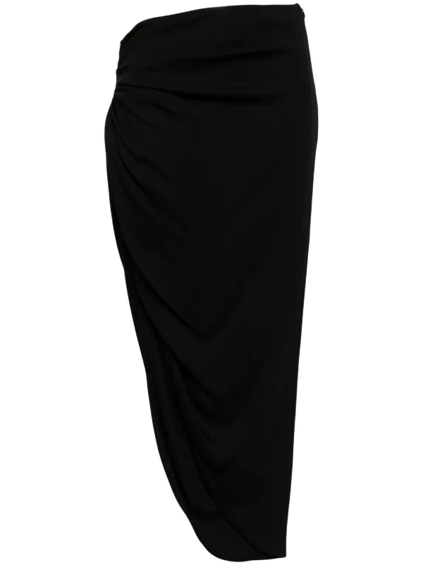 Christopher Esber Crescent Skirt in Black
