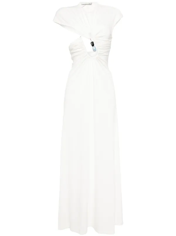 christopher esber pleated rib dress Christopher Esber Sculptured Pleated Rib Dress Rent a Dress
