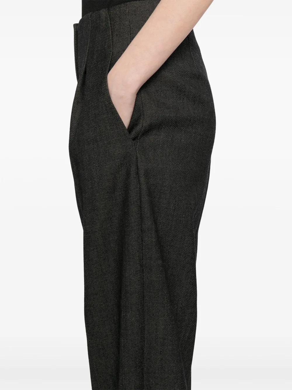 Christopher Esber Redux twill broek Zwart